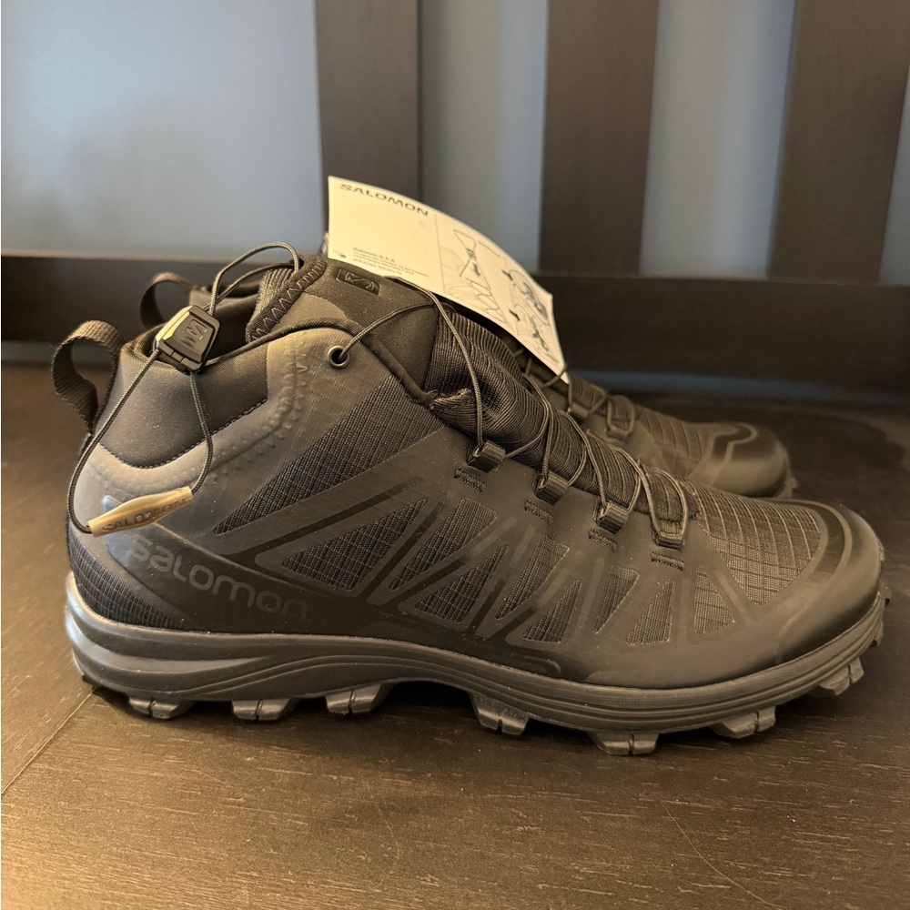 Salomon Speed Assault 2 Black Unisex Tactical Boots Men’s Size 10 - Picture 6 of 12